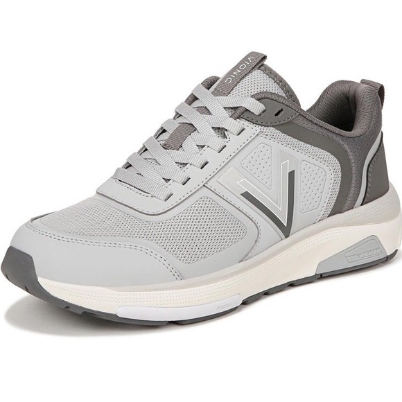 Vionic Walker Strider Sneaker‎ Womens 11 Wide Charcoal Gray Arch Support New - Picture 1 of 8